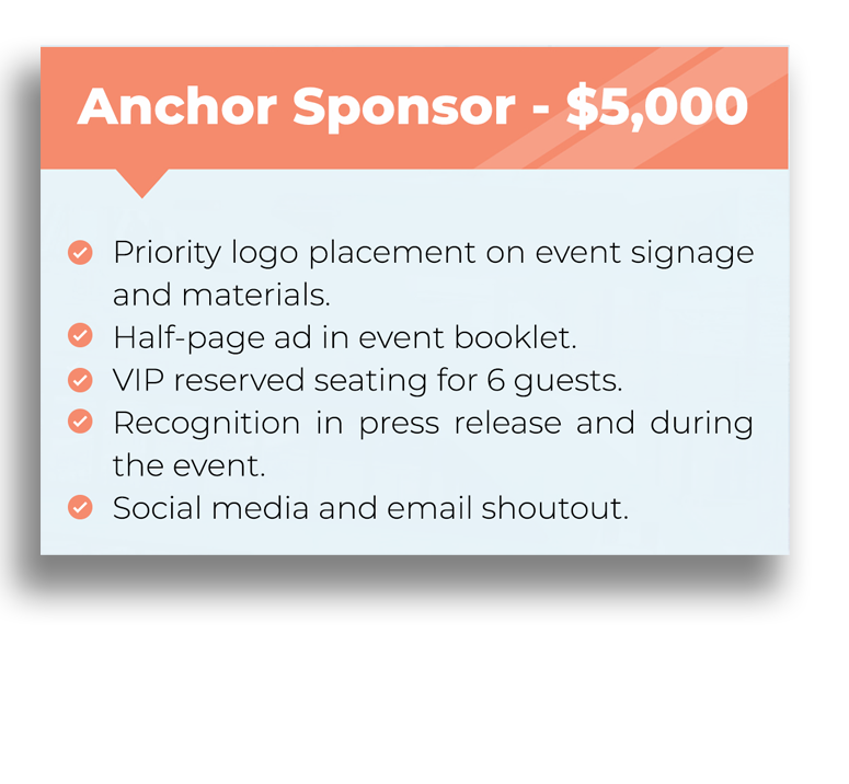 Anchor Sponsor $5000